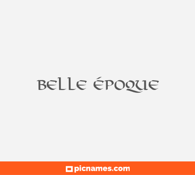 Belle Époque